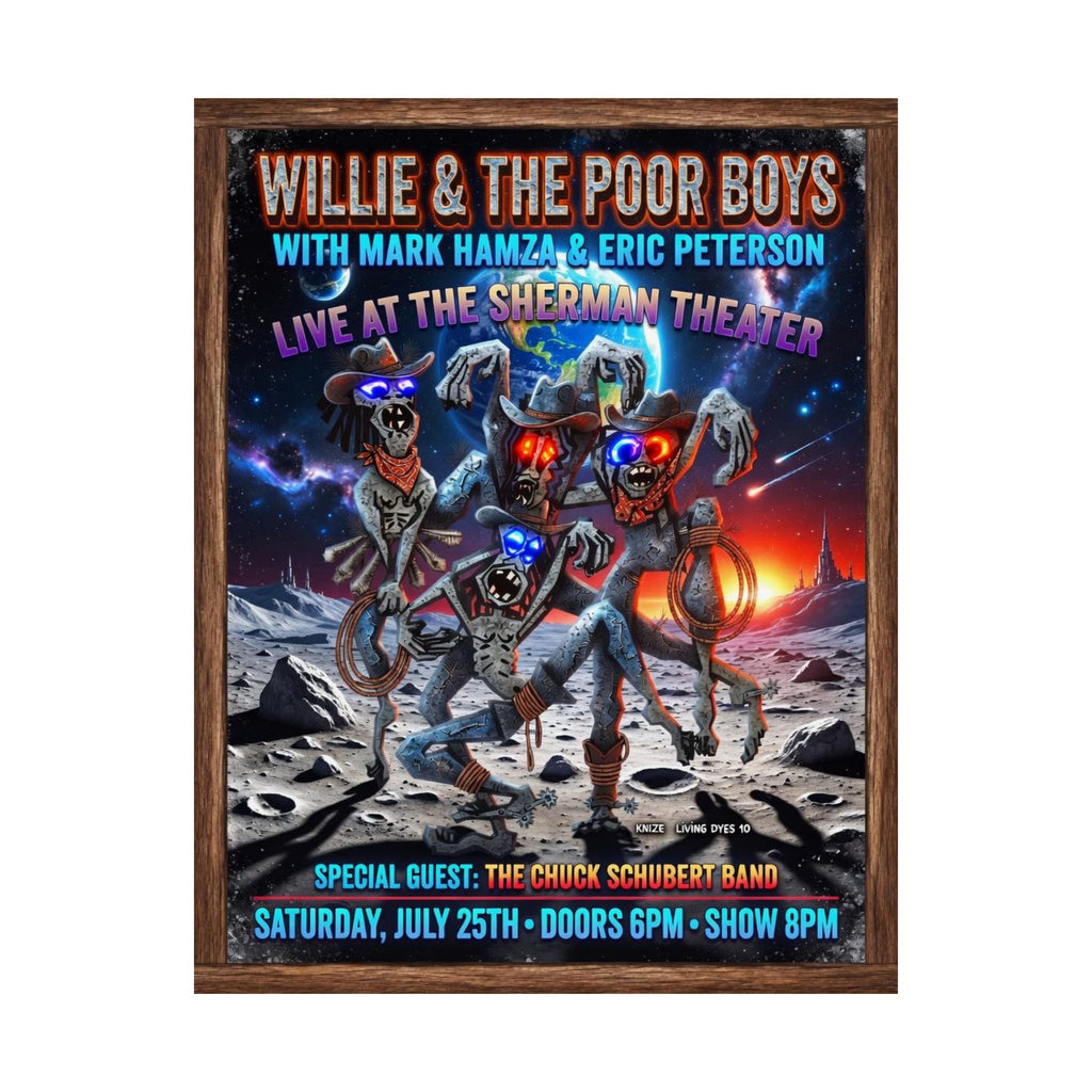 Willie & The Poor Boys 2026 Reunion Official Concert Poster