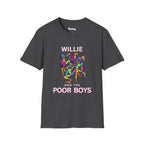 Unisex Willie & The Poor Boys Color Splash Sherman Reunion 2026 Sherman Theater Softstyle T-Shirt