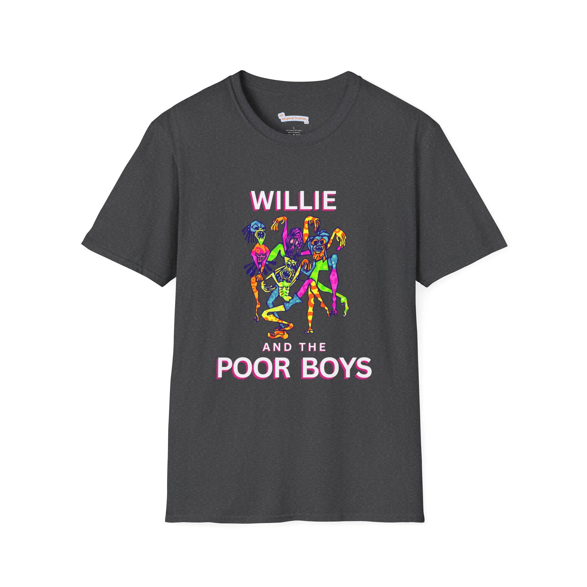 Unisex Willie & The Poor Boys Color Splash Sherman Reunion 2026 Sherman Theater Softstyle T-Shirt