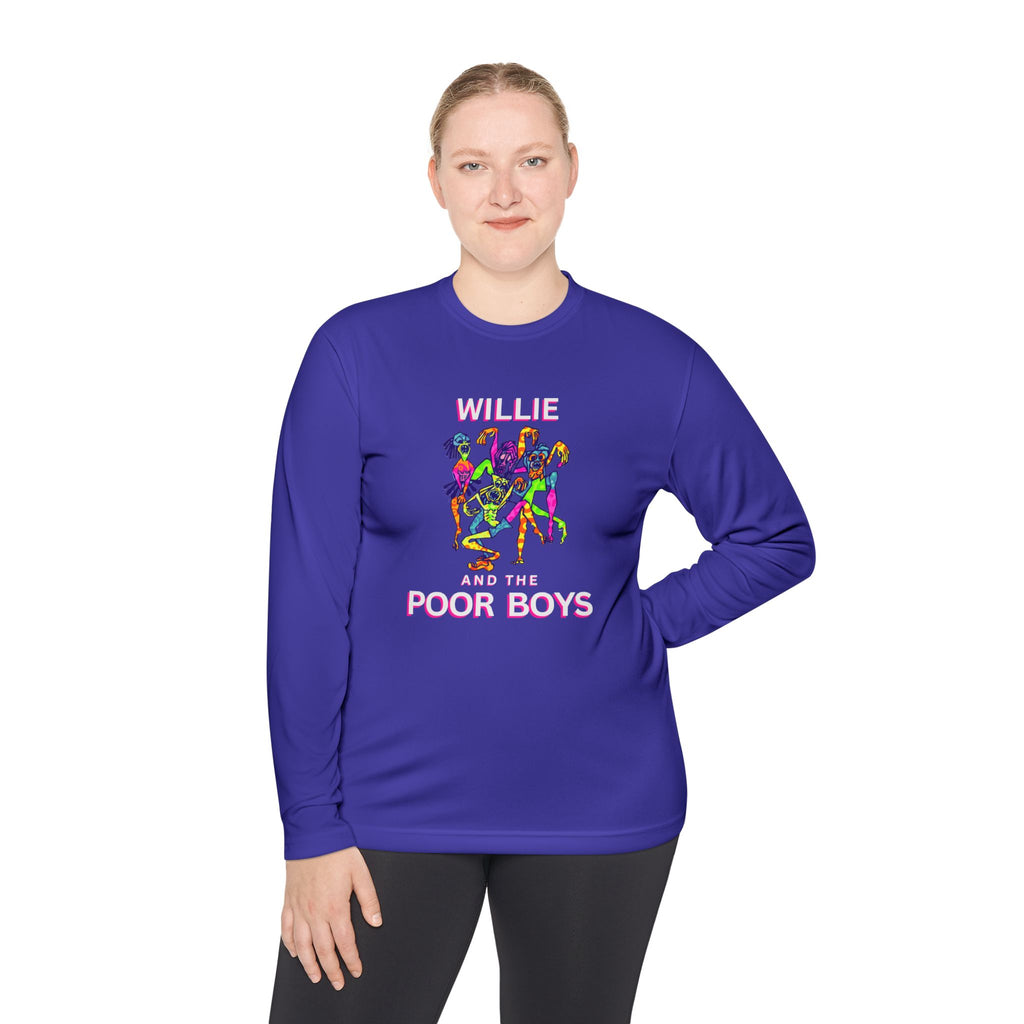 Lightweight Willie & The Poor Boys Sherman Reunion Artwork Long Sleeve Tee