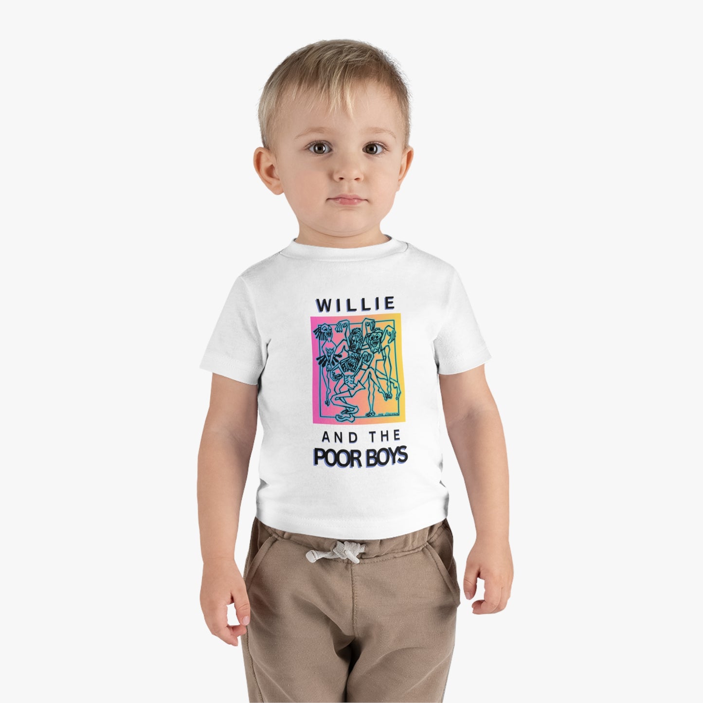 Infant Cotton Jersey Tee – Fan Club Infant Edition with “One More Saturday Night” Back & Logo Front