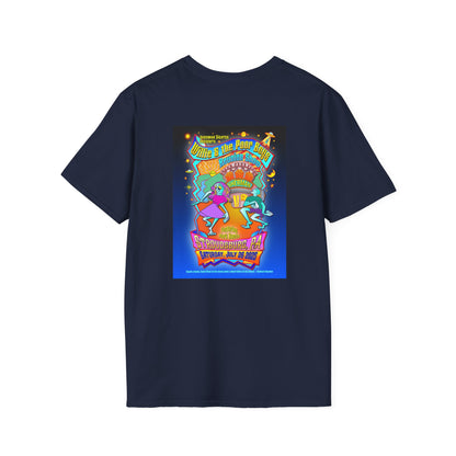 Solid Colors – 2025 Reunion Tee with Hand-Drawn Back Design and Pocket-Size Poor Boys Logo Softstyle T-Shirt (Various Colors Available)