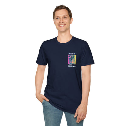 Solid Colors – 2025 Reunion Tee with Hand-Drawn Back Design and Pocket-Size Front Logo Softstyle T-Shirt (Various Colors Available)