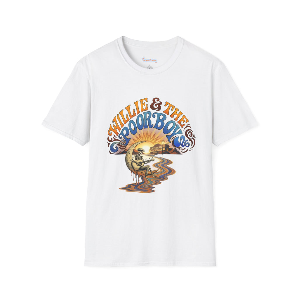 Unisex Willie & The Poor Boys Winding Road Artwork Softstyle T-Shirt