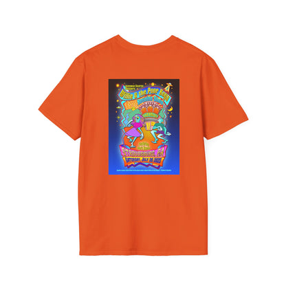 Solid Colors – 2025 Reunion Tee with Hand-Drawn Back Design and Pocket-Size Front Logo Softstyle T-Shirt (Various Colors Available)